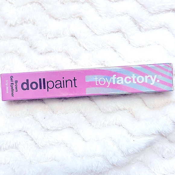 NEW: TOY FACTORY Dollpaint Brown Gel Eyeliner - Picture 1 of 16